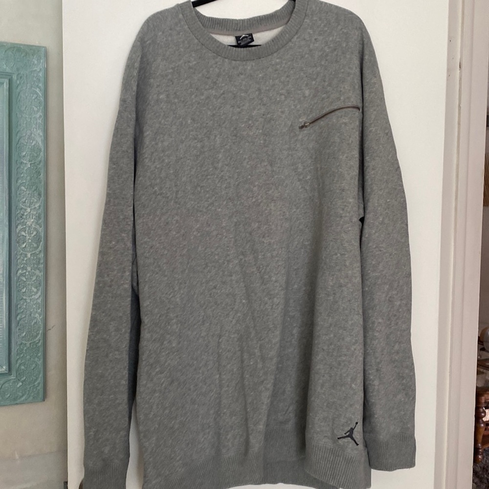 Nike Air Jordan Sweatshirt 4XLT, Grey , Like New
